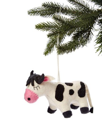 Silk Road Bazaar Silk Road Bazaar - Cow Ornament